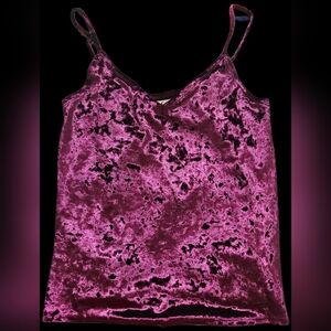 Velvet Camisole Top